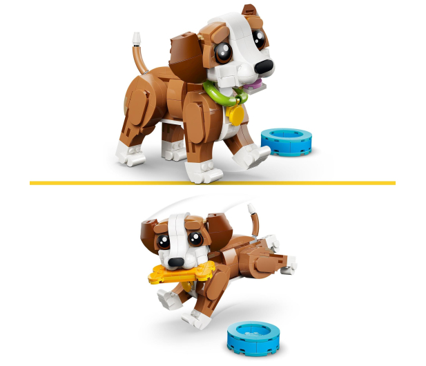 LEGO CREATOR 31382 Urocze zwierzątka: psotny szczeniaczek - 1473431 - zdjęcie 8